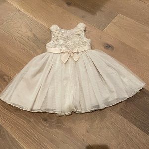 Bonnie Jean 3T Embroidered/Mesh Ballerina Dress